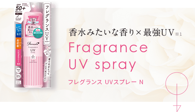 香水みたいな香り×最強UV Fragrance UV spray フレグランスUVスプレー